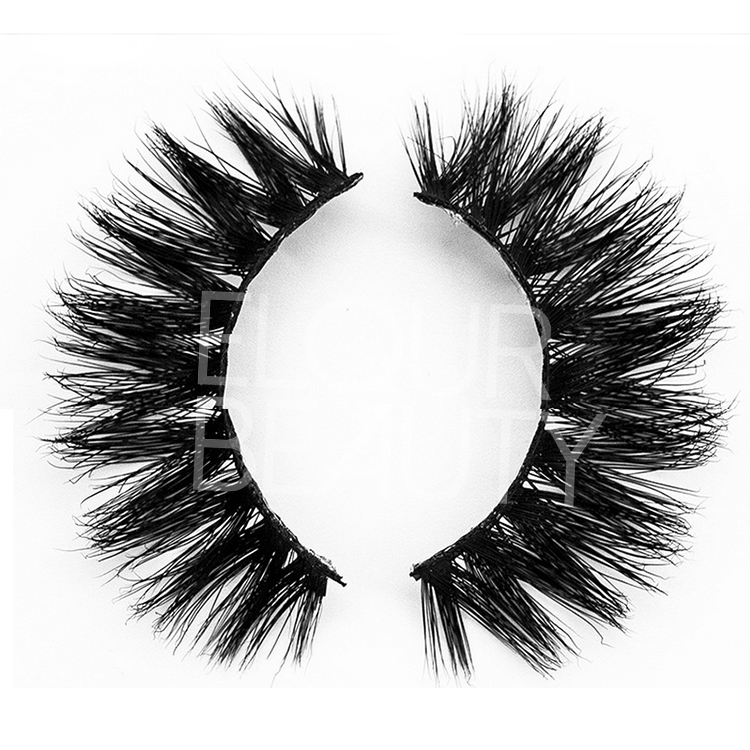 Top quality 3d mink strip lashes wholesale ED05